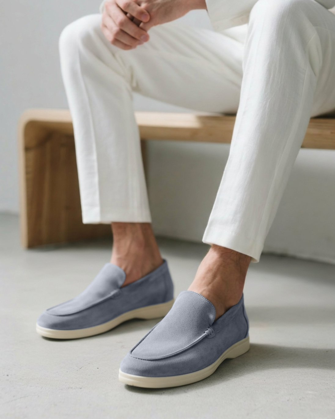 Wildleder Slipper