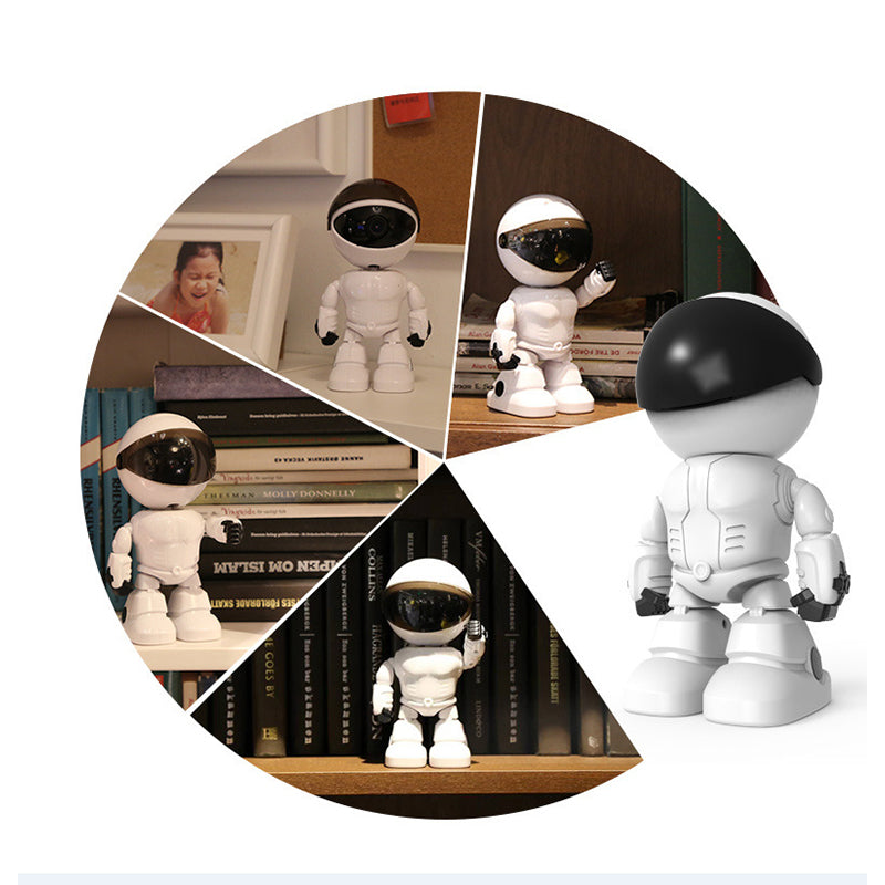👍🤖Caméra robot sans fil de détection de mouvement d'intérieur