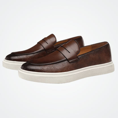 Leather Moccasin Slip-On for Men