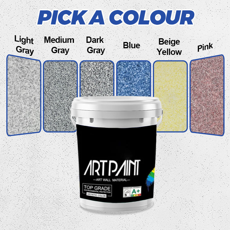 🔥Vente chaude 2025🔥Murs peints avec une peinture époxy couleur sable