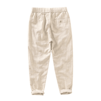 Men's Linen Trousers Rovino Verno