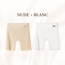 🏆Sous-vêtements féminins taille haute en soie glacée avec contrôle de l'abdomen Hip-lifting👑🌿