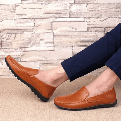 Men's Leather Moccasins Florença Verno