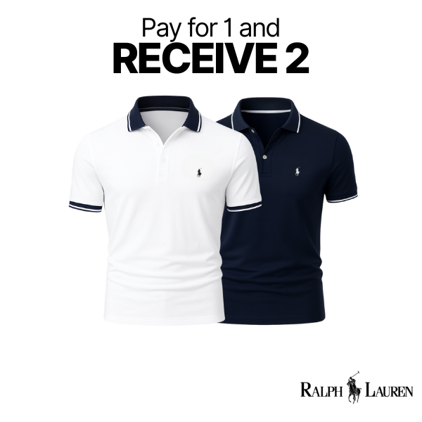 (BUY 1, GET 2) - Premiere Polo Shirt Kit – Professional Line by R&L (2-Pack)