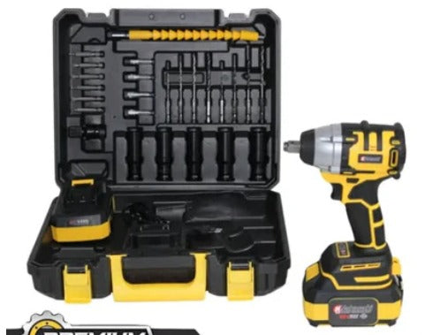 Clé à chocs professionnelle 48 V Nk-30029, coffret de 35 pièces