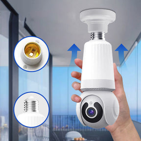 Caméra de sécurité WiFi intelligente avec lumière