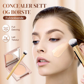 Coffret de correcteurs haute couvrance avec pinceau
