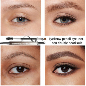 Stylo à Sourcils Imperméable et Résistant aux Bavures