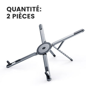 Support Magnétique Multifonction 3-en-1 pour Téléphone, Tablette et Ordinateur Portable